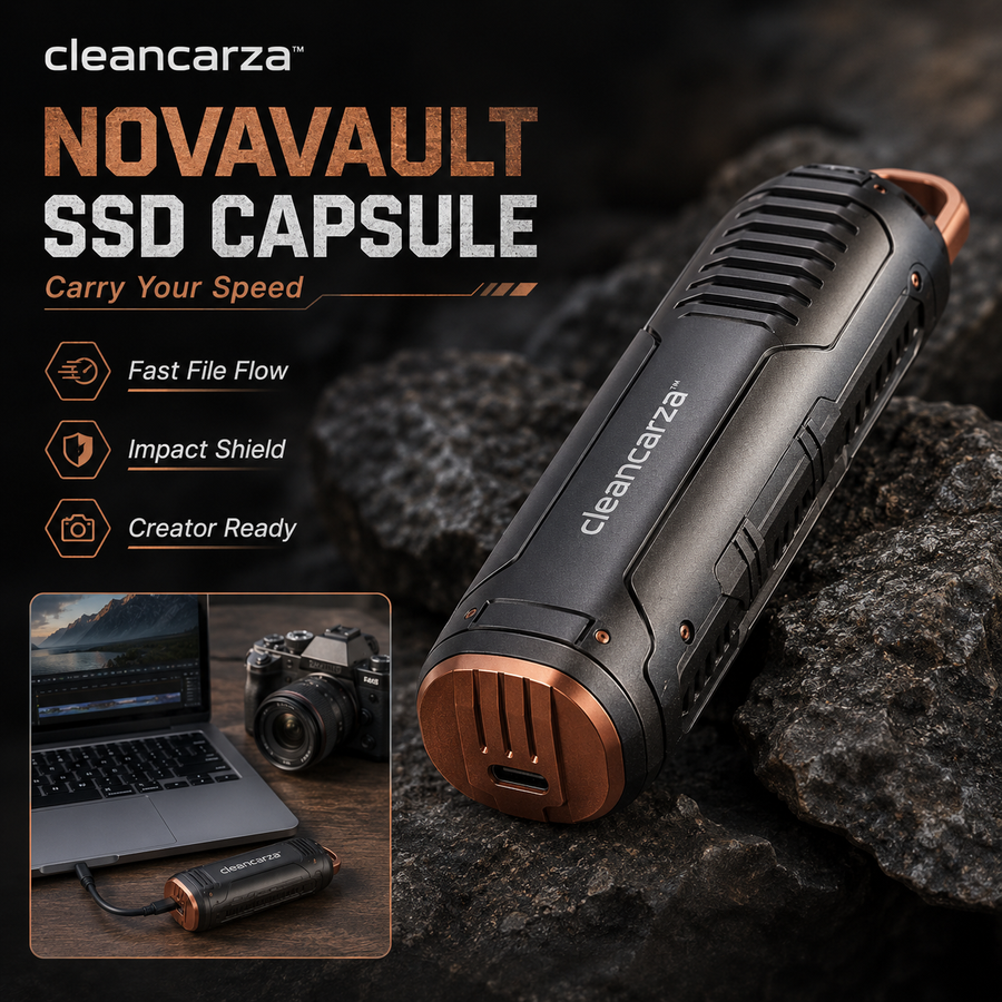 Cleancarza™ NovaVault SSD Capsule